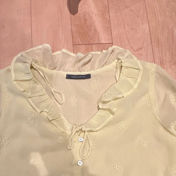 Suzy shier yellow top- Size S - Picture 3 of 7